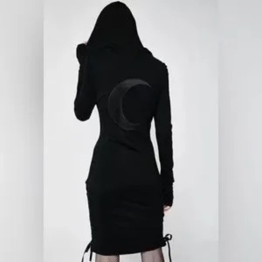 Killstar Eleanor Moon Hooded Dress
